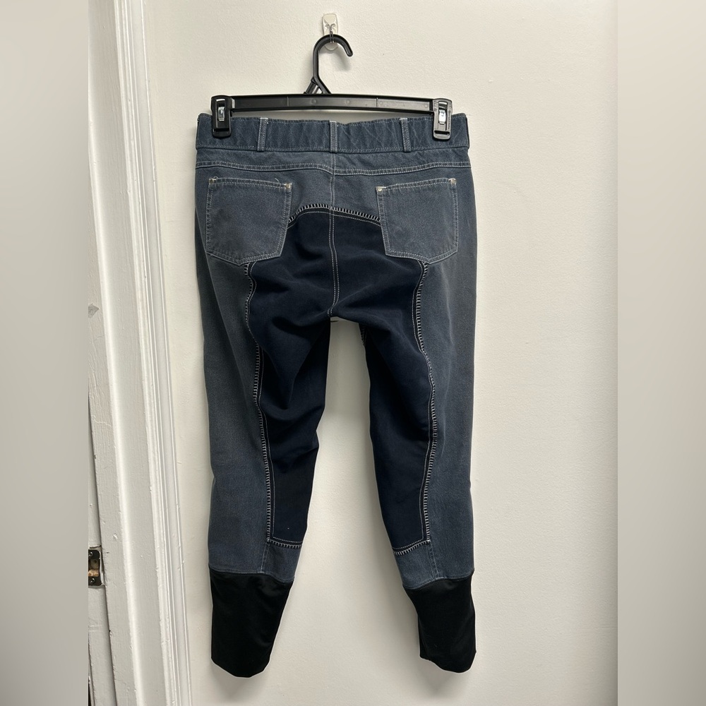 Gutos Stylish Equestrian Two-Tone Riding Pants